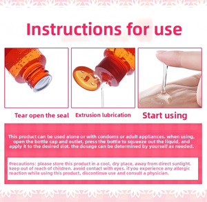 OEM&amp;ODM Top 80ml Water-Based <strong>Lubricant</strong> for Massager Vibrator Dildo Sex Love Couple Using Sex Toy Unisex Lickable <strong>Lubricant</strong> Gel - Product Image 3