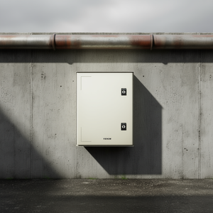 Fiberglass <b>Electrical</b> <b>Box</b> 16 X 12 8 Inch IP66 <b>Waterproof</b> Outdoor Indoor Enclosure D0100HAD4QA NEMA 4X Fiberglass <b>Electrical</b> <b>Box</b> - Product Image 4