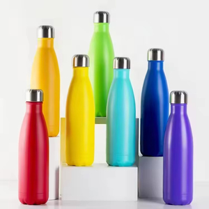 500ML/17OZ New Arrival Portable Double <b>Wall</b> Stainless Steel Eco-Friendly Thermal <b>Insulation</b> Vacuum Flask Boiling Water Safe - Product Image 6