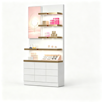 Anpassbare, Robuste, Umweltfreundliche Kosmetik-Vitrine mit LED-Beleuchtung für Gewerbliche Schönheitssalons und Make-up-Präsentationen
