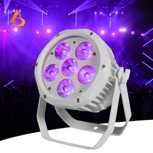 Luz LED Par Inalámbrica para Exteriores, Resistente al Agua, con Batería, 6x18w RGBW UA DMX - Product Image 1