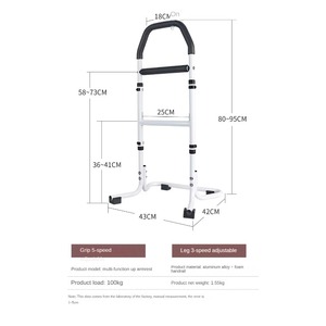 Factory Wholesale Adjustable-hight Disabled Walking Aids Mobility Rehabilitation Training Walking Aids for the Elderly - Product Image 6