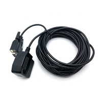 Alta calidad OBDII 16 pines macho a DB9 RS232 hembra Cable de extensión de diagnóstico de coche camión Dashcam Cable herramientas de diagnóstico OBD2 Cable