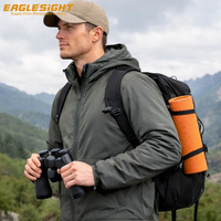 Veste isolante respirante en laine mérinos pour homme, nylon 20D léger, thermique pour l'extérieur, logo frontal, rembourrage en mélange de laine 120g