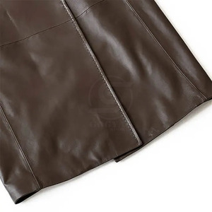 Vêtements d'hiver en gros, manteau en cuir de haute qualité, vente en gros, prix bas, manteau en cuir léger pour homme - Product Image 6
