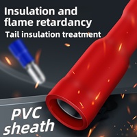 CNXI Certification CE MPD Cuivre Laiton PVC Isolé Étanche Déconnexion Rapide Fil Électrique Bullet Mâle Terminal Connecteurs