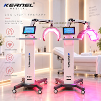 Appareil de repousse des cheveux à LED certifié CE MDR, thérapie par lumière LED pour le visage, machine de thérapie LED à double longueur d'onde, Kernel KN-7000A