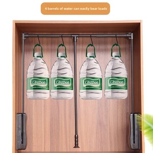 Tringle à vêtements rétractable pour armoire et vestiaire – Tringle coulissante domestique pour penderie - Product Image 6