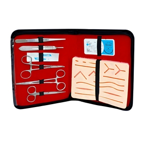 Kit de Práctica de Sutura Médica, Instrumentos Quirúrgicos de Acero Inoxidable, Almohadilla de Silicona, Instrumentos Veterinarios Personalizados, Precio al por Mayor - Product Image 1
