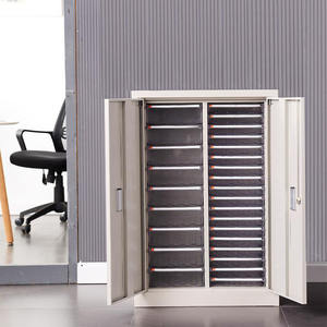 Armadietto Postale in Acciaio a 18 Scomparti |   Armadietto Portadocumenti A4 con Serratura a Chiave/Password, Antiruggine con Rivestimento in Polvere - Product Image 2