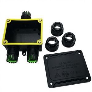 SAA TUV Certification IP68 Outdoor <b>Waterproof</b> <b>Junction</b> <b>Box</b> Y Type 1 In 2 Out Cable Connector For Lighting AP-M2068L-Y - Product Image 3