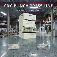 Presse à poinçonner CNC à cadre en C de 150, 160 et 200 tonnes, à manivelle simple, excentrique, mécanique, avec moteur, pompe, roulement et moteur Bustow CN2-160