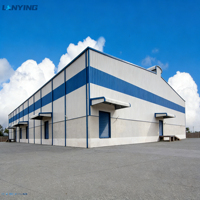 Entrepôt de stockage modulaire en structure acier à montage rapide, vente directe, conception sans soudure sur site