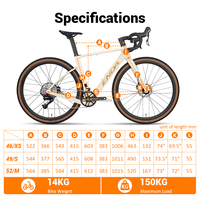 Bicicleta de Carretera Eléctrica Premium de Fibra de Carbono 700C*35C con Batería Oculta, Horquilla de Carbono, 250W, Bicicleta de Alta Gama para Desplazamientos, Súper Ligera