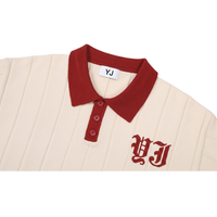 Pull tricoté personnalisé avec logo pour homme, motif jacquard décontracté, col rond, manches longues, coupe ample