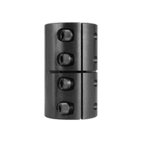 Accouplement flexible OEM, accouplements rigides en acier, coupleur d'arbre 8 mm, accouplements de verrouillage, pince en acier pour arbre, connexion d'axe personnalisée
