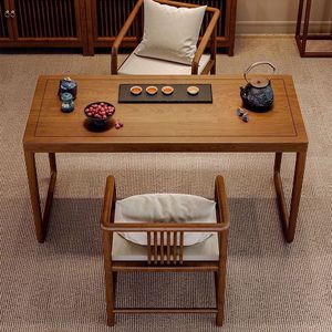 Juego de mesa y sillas de té, estilo Zen minimalista moderno, para apartamento pequeño, uso en oficina en casa, mesa de té integrada, nuevo estilo chino - Product Image 1