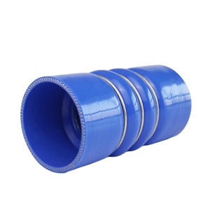 Isıya dayanıklı İzoleli 28mm silikon kauçuk esnek hortum araba silikon oluklu boru körüklü hortumlar - Product Image 1