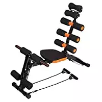 Alat Olahraga 6 in 1 Abs <span class=keywords><strong>Machine</strong></span> dan Alat Latihan Otot Perut, Peralatan Latihan Incline, Ab <span class=keywords><strong>Rocket</strong></span> Exerciser - Product Image 5