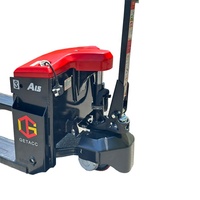 Cric électrique résistant de palette actionné de batterie au plomb de camion de palette de 1.5 tonnes pour l'entrepôt