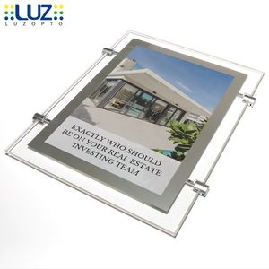 Panneaux lumineux à LED pour l'immobilier Présentoir de fenêtre à LED Présentoir de boîte à lumière marketing d'agent immobilier - Product Image 2