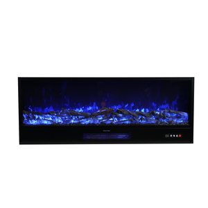 <span class=keywords><strong>Cheminée</strong></span> électrique à télécommande de 80 cm avec chauffage, flamme dynamique LED, contrôle intelligent de la température, <span class=keywords><strong>cheminée</strong></span> d'intérieur pour la maison - Product Image 4
