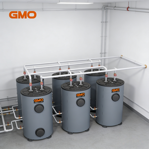 Réservoir de stockage d'eau chaude 500 litres, chauffe-eau à haute efficacité pour système de pompe à chaleur solaire - Product Image 5