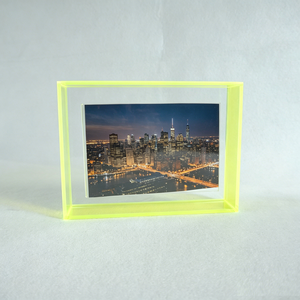 Durable Custom Double‑Sided Magnetic Clear Acrylic Photo Holder Easy Install For Desktop Countertop Showcase - Product Image 1