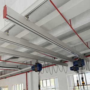 Grúa Puente de Aluminio Ligera de 0.5 a 1 Tonelada con Control Colgante para Estación de Trabajo - Product Image 1