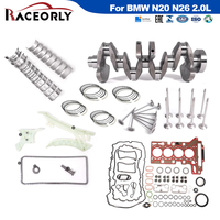 طقم إعادة بناء المحرك RACEORLY 11217640165 11127620697 مع حشية عمود المرفق وتوقيت لسيارات BMW N20 N26 20i 28i سعة 2.0 لتر
