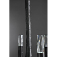 Lustre d'îlot linéaire moderne de luxe, cadre en laiton torsadé, cristal, LED, lumière chaude 2700K, économie d'énergie