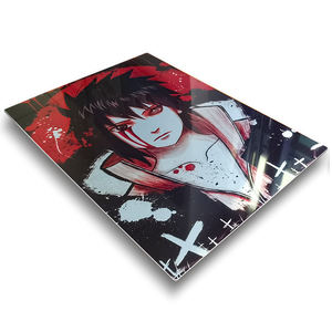 Impression d'Art Murale en Métal de Luxe Unique, Impression par <span class=keywords><strong>Sublimation</strong></span> sur Aluminium Personnalisée, Impression sur Métal HD de Dessin Animé et Anime Personnalisé - Product Image 5