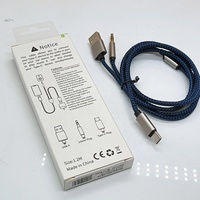 Câble audio AUX MH-264C type C vers 3,5 mm, 2 en 1, cordon audio de charge USB, câble audio auxiliaire pour voiture en alliage d'aluminium