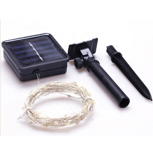 2022見事なカラフルな広く使用されているクリスマスの装飾<span class=keywords><strong>PVC</strong></span>ホワイトソーラーLEDフェアリーライト庭の装飾用 - Product Image 5