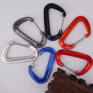 Mosquetón de Seguridad en Forma de D de Aluminio Aeronáutico Resistente, Gancho de Resorte para Hamaca de Escalada de 12KN, Personalizado y Duradero - Product Image 2