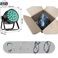 Projecteur PAR LED RGBW 4-en-1 27*10W 4/8CH DMX512 à activation sonore, boîtier en aluminium moulé sous pression IP20 pour DJ, bars, KTV, clubs