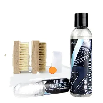 Natural ingredient shoe care products for shoe cleaning kit customized shoe cleaning set with brush