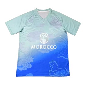 24-26 grosir pabrik kaus sepak bola Maroko Thailand ZIYECH HAKIMI 24-26 kemeja Edisi Khusus Algerian 100% Tunisia - Product Image 5