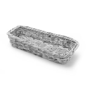 HENDI Light <b>Grey</b> Cutlery <b>Basket</b> 270x100x45mm Practical Drawers <b>for</b> <b>Storage</b> - Product Image 1