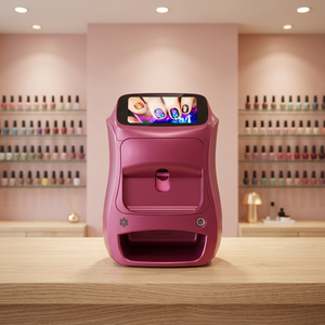 Beauty 3D Smart Nail <b>Printer</b> Drawing Automatic Ink Cartridges Electric Nail Painting Machine 7.0inch Touchscreen <b>WiFi</b> 4800dpi - Product Image 3