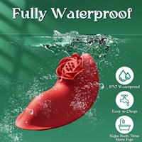 Rosebud pour vibrateur invisible sans fil à commande par application, jouet sexuel féminin pour la masturbation avec bruit de 50 dB