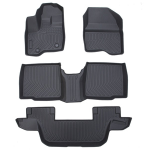 Alfombrilla para Piso de Automóvil de TPE para Todo Clima, Resistente al Desgaste, Ajuste Personalizado Completo, para Ford <span class=keywords><strong>Explorer</strong></span> 7-P Bench Ford <span class=keywords><strong>Explorer</strong></span> - Product Image 1