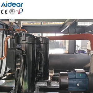Refroidisseur d'eau à vis industriel Aidear à refroidissement par air, commercial, pour système de climatisation CVC, contrôle précis de la température - Product Image 6