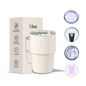 12oz Stainless Steel Tumbler <b>Insulated</b> Travel <b>Mug</b> BPA Free Keep Cold Warm - Product Image 5
