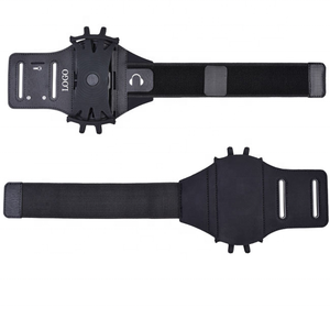 Nuovo Design alla <span class=keywords><strong>Moda</strong></span>, Bracciale Sportivo Universale in Silicone, Supporto per Telefono Staccabile con Rotazione a 360 Gradi, Antiurto e Impermeabile, Logo Personalizzabile - Product Image 1