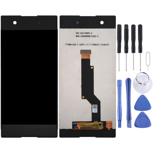 Original AMOLED OEM LCD Screen for Sony Xperia XA1 with Digitizer Full Assembly(Black)