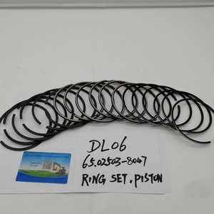 Kit de segments de piston moteur DL06 65.02503-8047 pour excavatrices DL200 DL250 DX140LC DX180 - Product Image 5