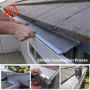 Gouttière en aluminium fabriquée en Chine, <span class=keywords><strong>prix</strong></span> d'usine, filtre à feuilles en maille d'aluminium, gouttière de toit - Product Image 6