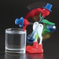 Jouet éducatif scientifique non-stop : Cube en verre magique pour oiseaux, écologique, fait main, certifié ASTM, personnalisable