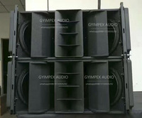 Gabinete de Madera Vacío para Altavoz VR36 de Doble Bocina de 10 Pulgadas, Caja Vacía para Altavoz Line Array de Tres Vías, Gabinete Personalizado para Bocina